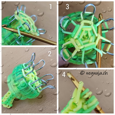 Rubber Loom Häkelnadel & Strickliesel